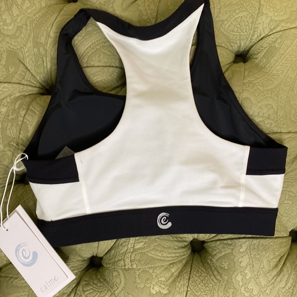 Johnny Was Calme Color Blocked Sports Bra & Leggings Set Size XS NWT Retail $206 - Picture 7 of 14